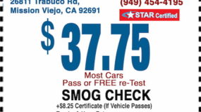 Smog Check Coupon Mission Viejo